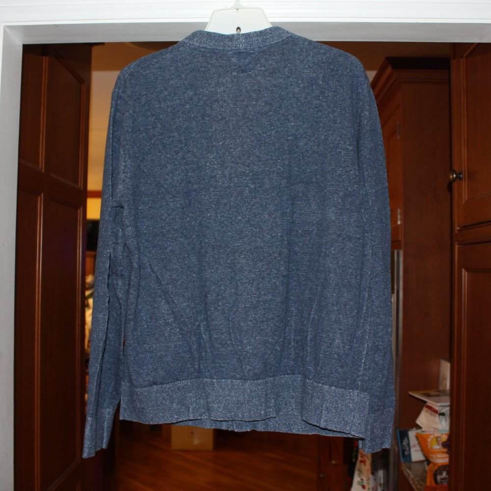 Gap Heather Blue Five Button Two Pocket Men's Car… - image 6